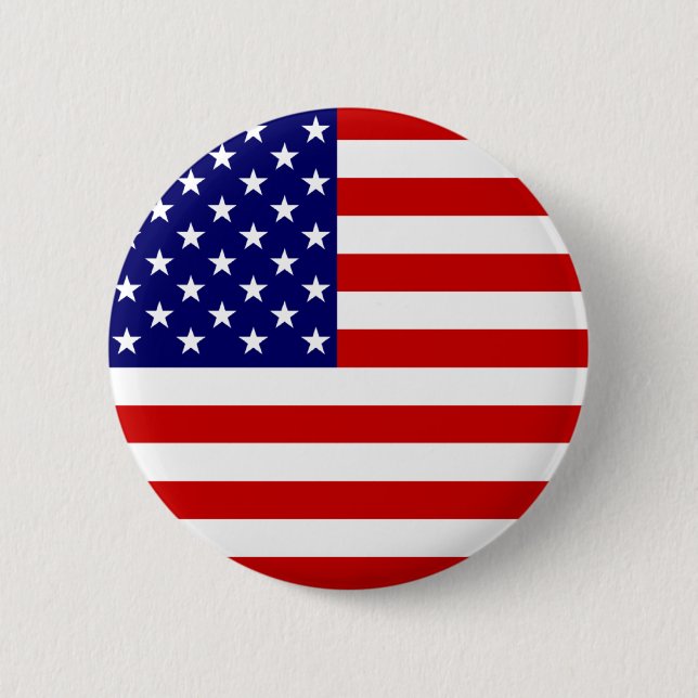 US-Flagge Button (Vorderseite)