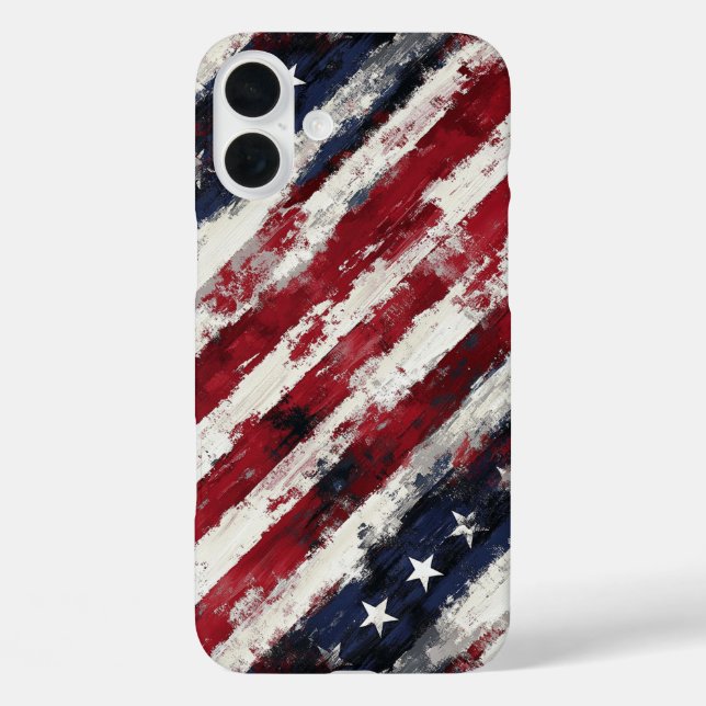 US Flagge Case-Mate iPhone Hülle (Rückseite)