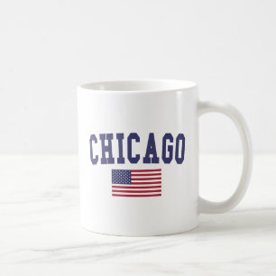 US-Flagge Chicagos Tasse
