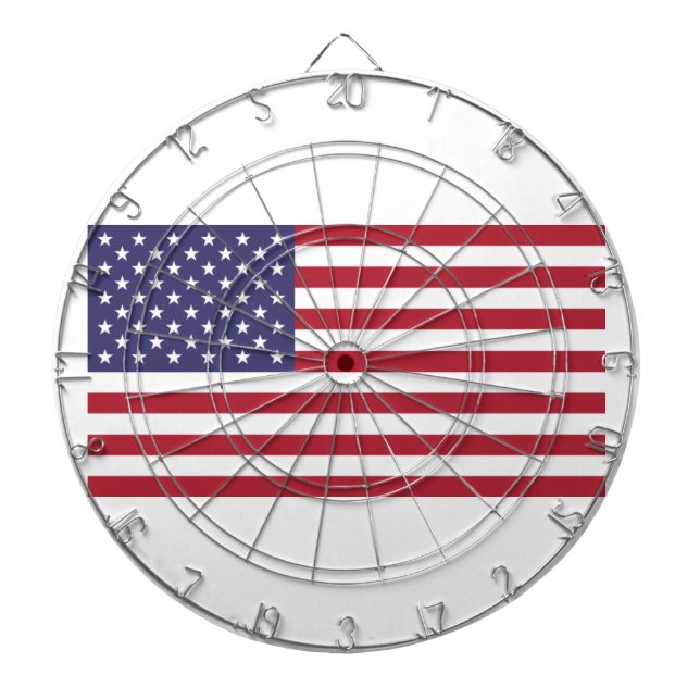 US FLAGGE DARTSCHEIBE (vorne)