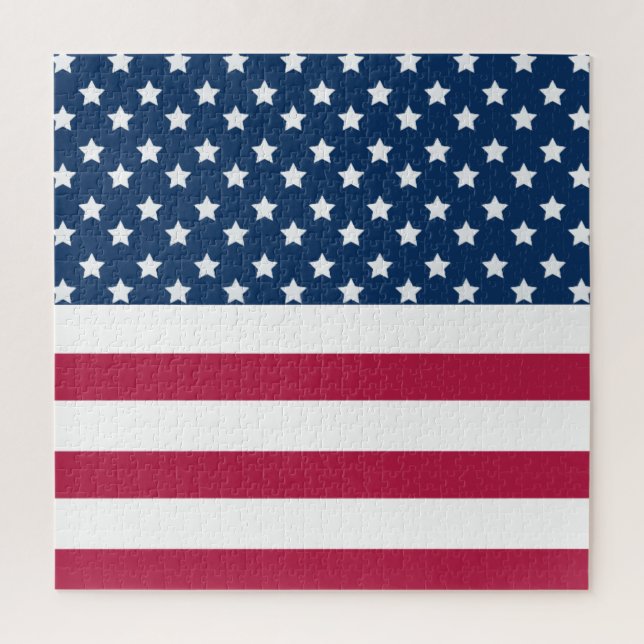 US Flagge der amerikanischen Flagge Puzzle (Vertikal)