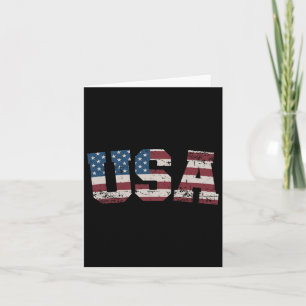 US Flagge der US-amerikanischen Flagge für Patriot Karte