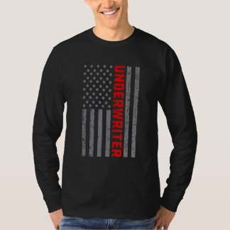 US-Flagge, die für Männer Vintag ist T-Shirt