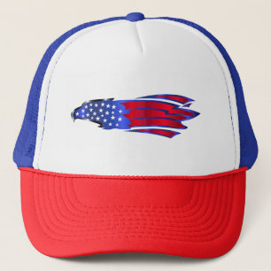 US Flagge Eagle Trucker Hat Truckerkappe