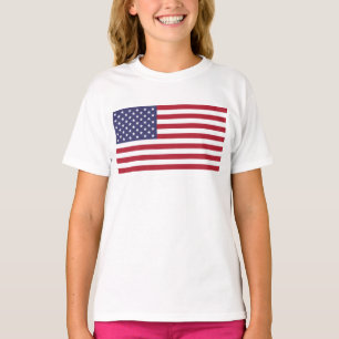 US-Flagge, Flagge der USA, amerikanische Flagge T-Shirt