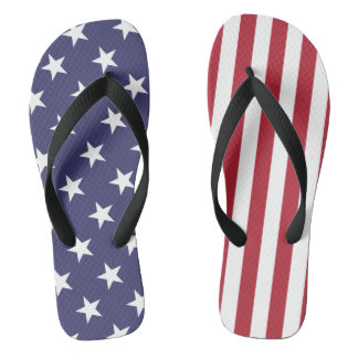 US Flagge Flip Flops