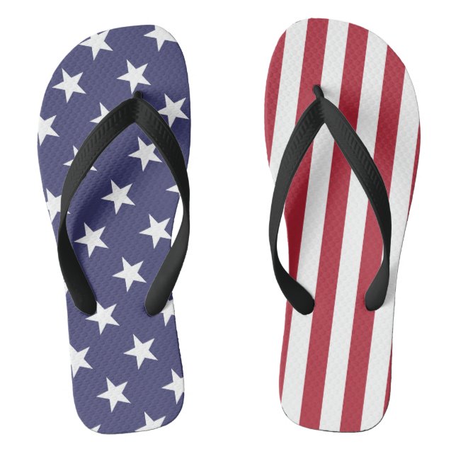 US Flagge Flip Flops (Fußbett)