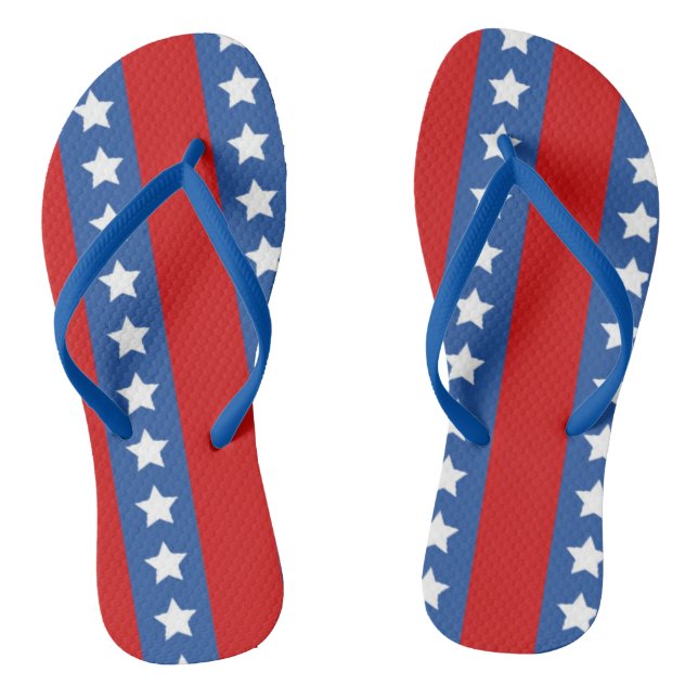 US Flagge Flip Flops (Fußbett)
