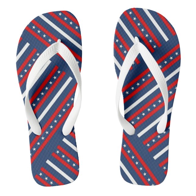 US Flagge Flip Flops (Fußbett)