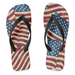 US Flagge Flip Flops