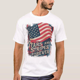 US Flagge Forever T - Shirt