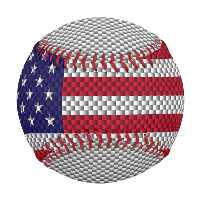 US-Flagge für den Ausdruck "Carbon Fibre Style" Baseball (Rückseite)