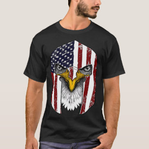 US-Flagge Gladiator Helmet Erklärung von Independe T-Shirt