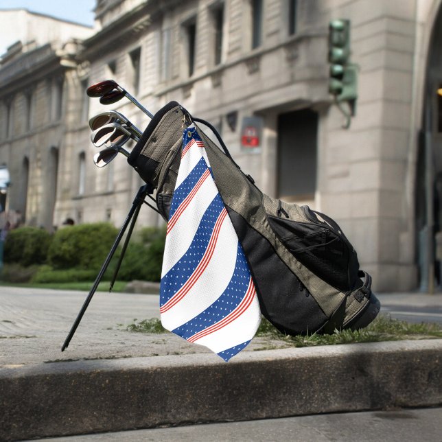 US Flagge Golfhandtuch (Golf Towel)