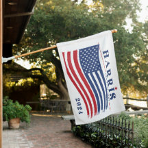 US Flagge Harris für Präsident 2024