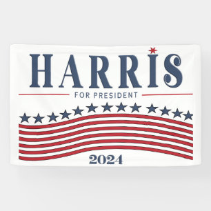 US Flagge Harris für Präsident 2024 Banner