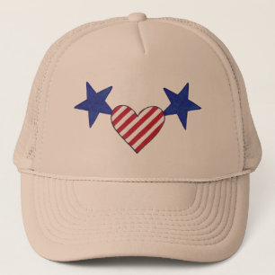US Flagge Hats Truckerkappe