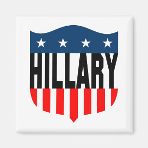 US Flagge Hillary Clinton Magnet