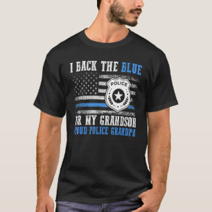 US-Flagge ich unterstütze das Blau für meinen Groß T-Shirt