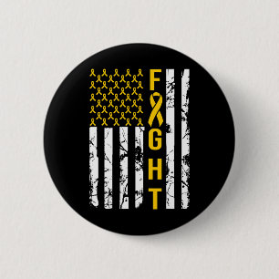 US-Flagge im September tragen wir Goldkrebs im Kin Button