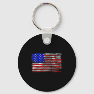 US-Flagge in Not - Vereinigte Staaten USA T-Shirt Schlüsselanhänger