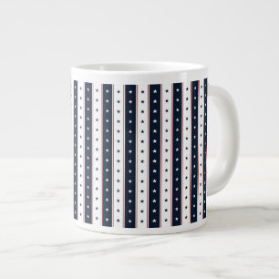 US Flagge Jumbo-Tasse