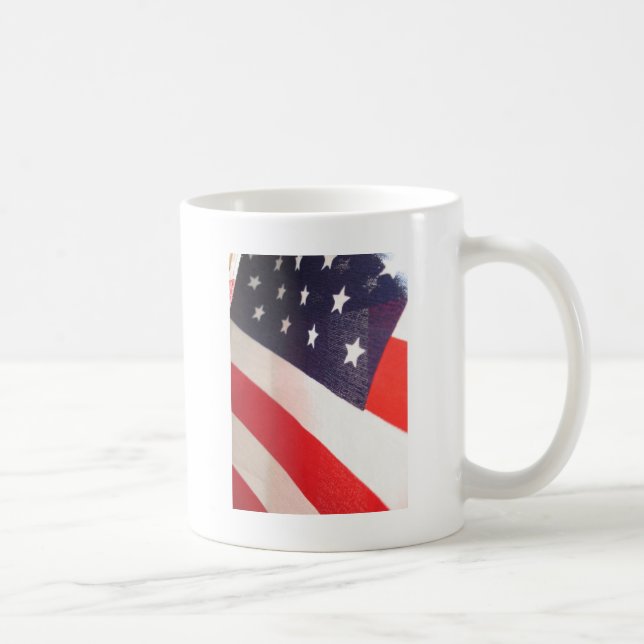 US Flagge Kaffeetasse (Rechts)