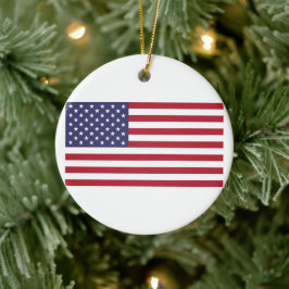 US FLAGGE KERAMIK ORNAMENT