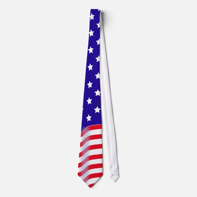 US Flagge-Krawatte Krawatte (Vorderseite)