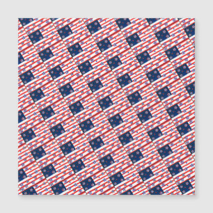 US-Flagge Magnetkarte