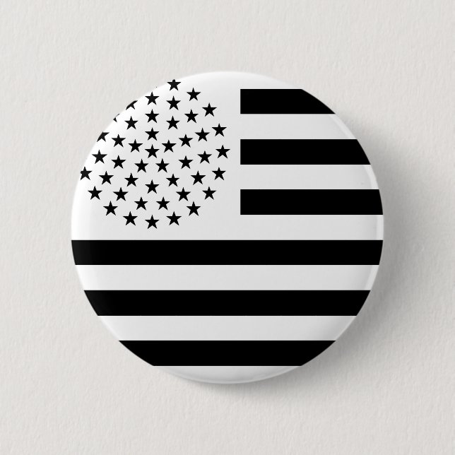 US-Flagge mit 51 Sternen Button (Vorderseite)