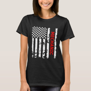 US-Flagge mit Stolz T-Shirt