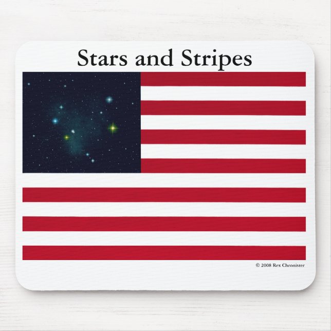 US Flagge Mousepad (Vorne)