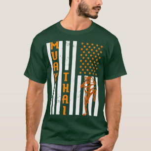 US-Flagge Muay Thai T-Shirt