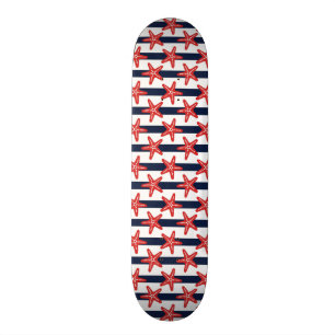 US Flagge-Muster Skateboard