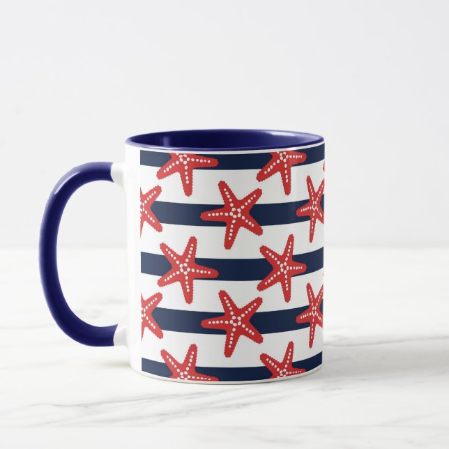 US Flagge-Muster Tasse (Links)