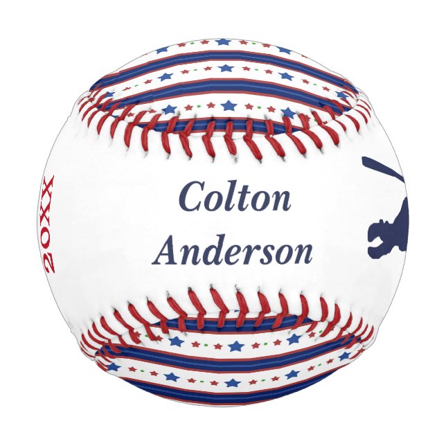 US Flagge MVP Personalisiert Baseball (Vorderseite)