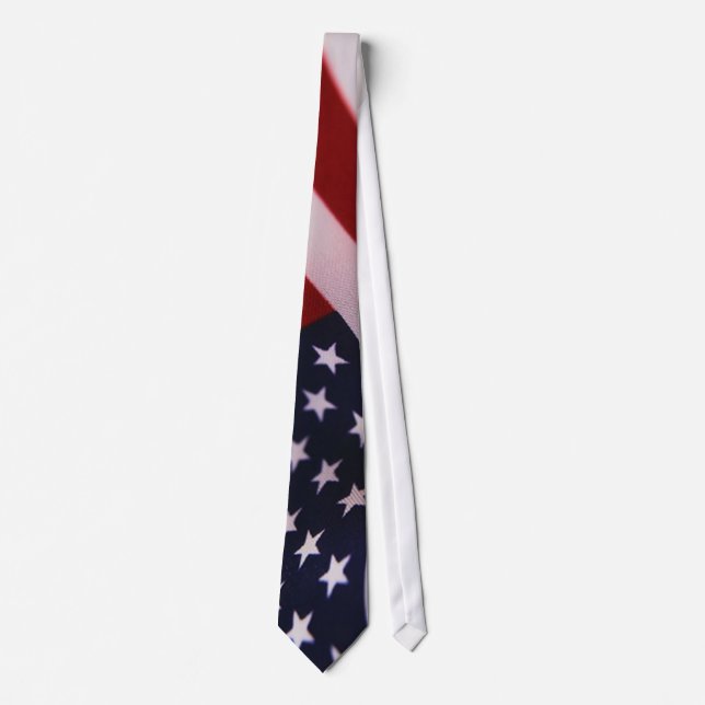 US Flagge Necktie Krawatte (Vorderseite)