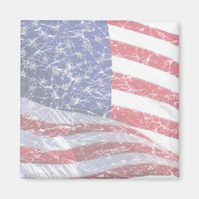 US-Flagge - Not Magnet (Vorne)