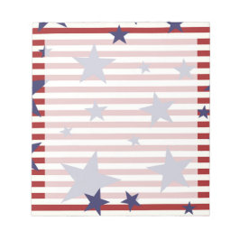 US Flagge Notizblock