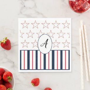 US Flagge Paper Napkins Serviette