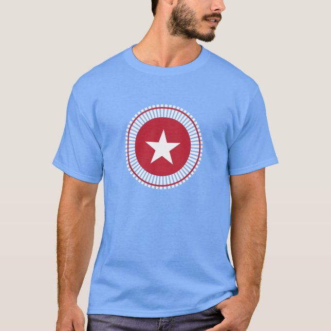 US Flagge Patriotic 4. Juli Shirts (Vorderseite)