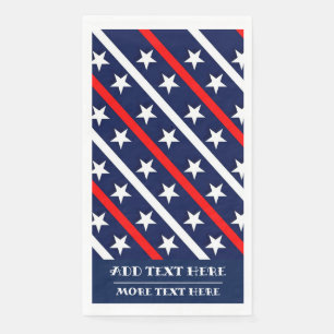 US Flagge Patriotic USA FLAG Serviette