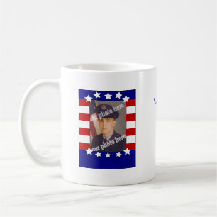 US Flagge-patriotische kundenspezifische Kaffeetasse