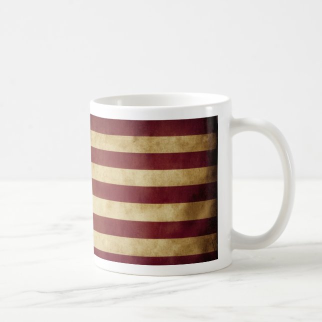 US Flagge Patriotische Tasse für Vater Mama (Rechts)