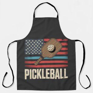 US-Flagge Pickleball Schürze