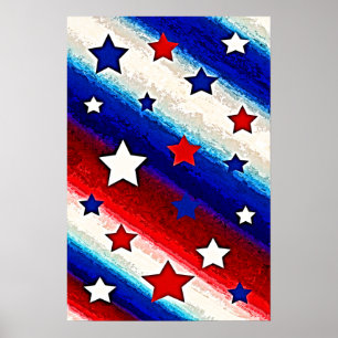 US FLAGGE Poster