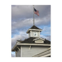 "US-Flagge" Postkarte