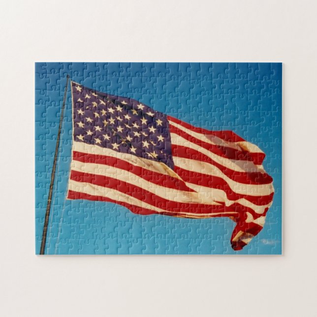 US Flagge Puzzle (Horizontal)