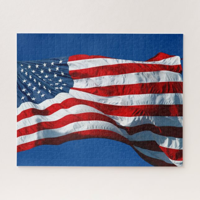US Flagge Puzzle (Horizontal)